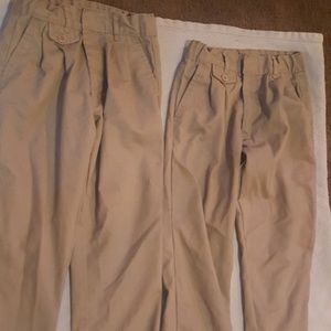 2 pair school uniform pants